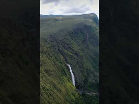 Cachoeira Casca Danta na Serra da Canastra em São Roque de Minas/MG