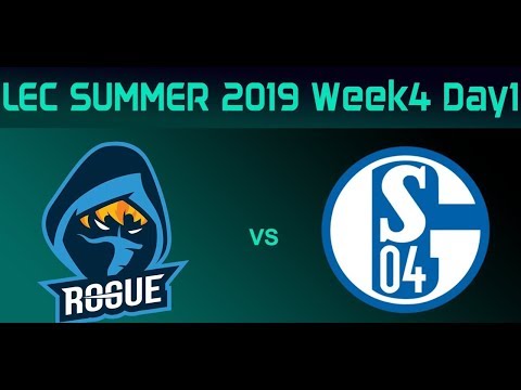 Rogue vs FC Schalke 04 | LEC Summer 2019 W4D1 | FULL GAME