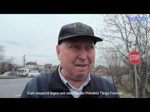 Cum respectă legea unii salariați din Primăria Târgu Frumos