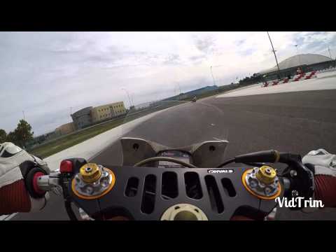 Adria Karting Raceway Ohvale GP0 on board Gomito 91