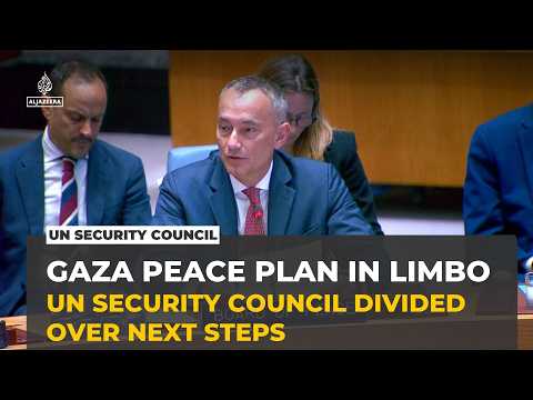 UN divided over Gaza plan as Israel insists Hamas must disarm first