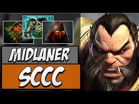 Newbee.Sccc Lycan - 7392 MMR | Dota Gameplay 7.14