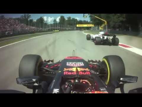 Max Verstappen vs Felipe Massa at Italian GP 2017