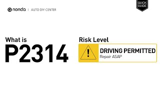 OBD Code p2314 Guide to Repair