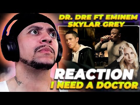 FIRST TIME WATCHING THE VIDEO!!!! Dr. Dre ft Eminem, Skylar Grey - I Need A Doctor (REACTION)