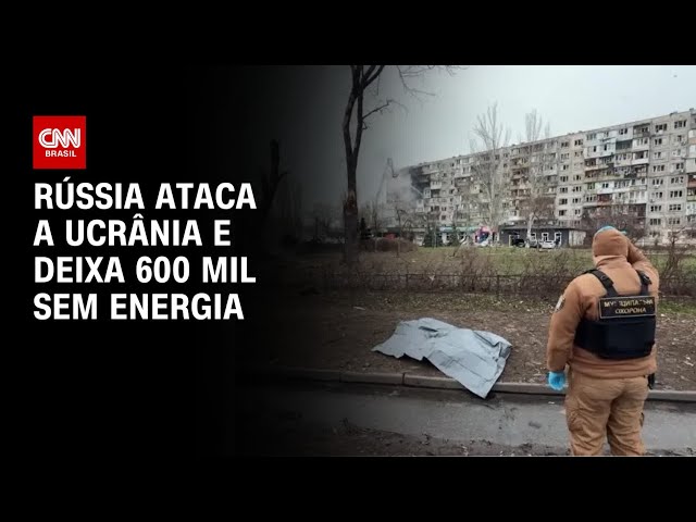 Rússia lança maior ataque aéreo contra a Ucrânia em mais de um mês | AGORA CNN