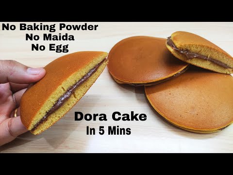 Dora Cake In Lock-Down Without Maida, Baking Powder, Egg, Oven| डोरा केक बनाए बिना मैदा,अंडे,ऑवन के|