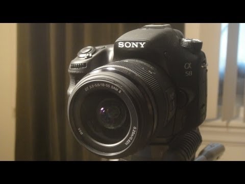 Sony Alpha 58 DSLR Review