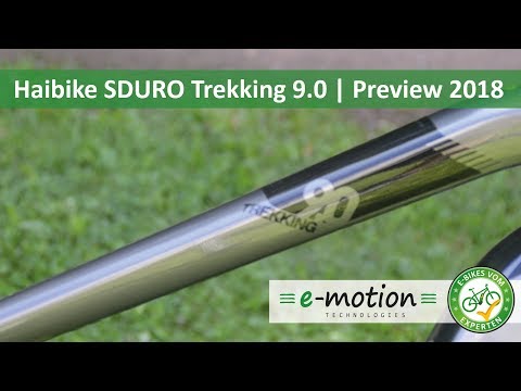 Haibike Trekking SDURO 9.0: e-Bike Neuheiten 2018 | Pedelec Preview, Vorstellung