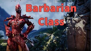 Barbarian Class Mod