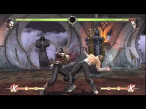 New Shang Tsung Midscreen BNB Combo - 38% & 44% No Meter