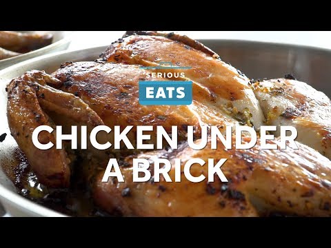 How to Make Crispy Chicken (Under A Brick)