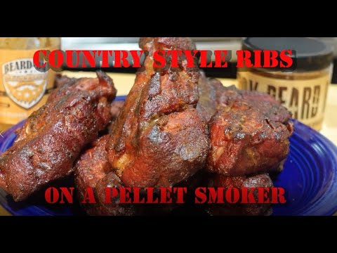 COUNTRY STYLE RIBS ON A REC TEC PELLET SMOKER
