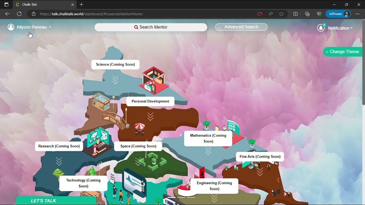 ChalkTalk - Start Session Tutorial - WebPage