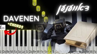 Davenen - Mi anochi | דאווענען | מי אנכי by Yingerlich.  יונגערליך. פלייבק Easy piano tutorial.