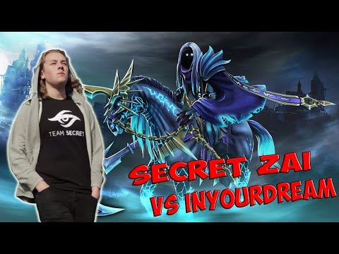 Secret Zai  Abaddon dota 2 ranked gameplay vs inYourdreaM Meepo