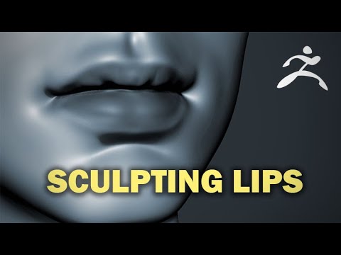My take on Lip Blocking in ZBrush