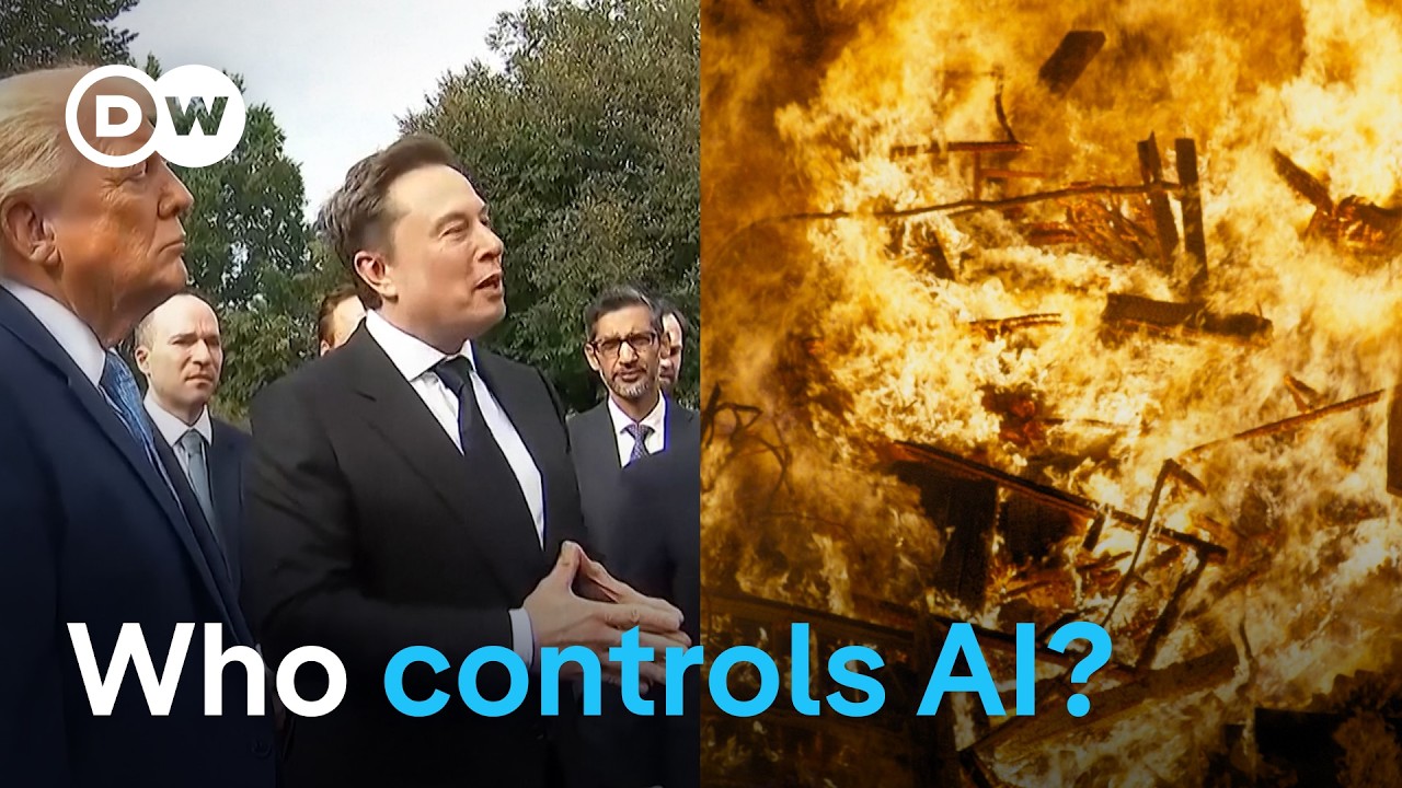 Video: DW News probes US AI investment boom and extinction risks amid China race