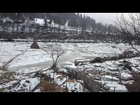 Zapor pe râul Mureș în localitatea Neagra 15.02.2017