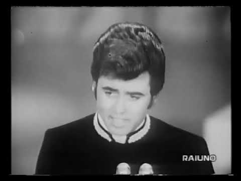 Little Tony - Un uomo piange solo per amore (finale Sanremo 1968)