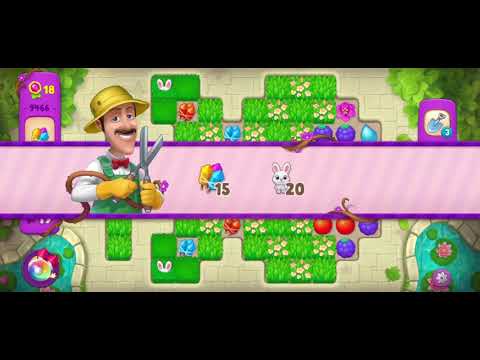 Super Hard Level 9466 ▪︎ no hacks, real play ☆ Gardenscapes by Anne