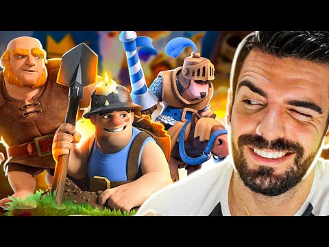 COMBO MUITO FORTE DE GIGANTE COM MINEIRO E PRÍNCIPE NO CLASH ROYALE!