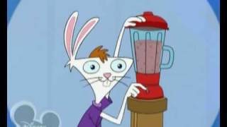 Marty the rabbit boy and his musical blender