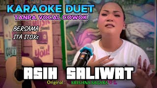 Download lagu ASIH SALIWAT ~ KRISHNA SAGARA || KARAOKE DUET TANPA VOCAL COWOK - BERSAMA ITA ITOXS mp3