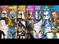 All 23 Clones That Didn T Execute Order 66 In Star Wars
