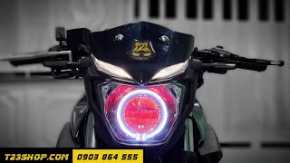 Yamaha MT 03 Độ Bi Cầu B11 55W Trợ Pha 200m Siêu Ngon, Test Sáng Cuối Clip Nhé