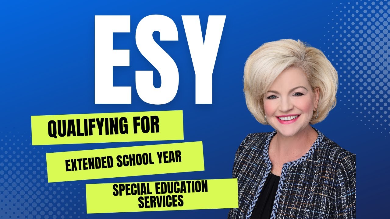 Qualifying for Extended School Year Special Education Services