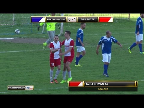 KOMLÓI BÁNYÁSZ SK KFT. -  BÖLCSKEI SE  1 – 1  (0 – 1)
