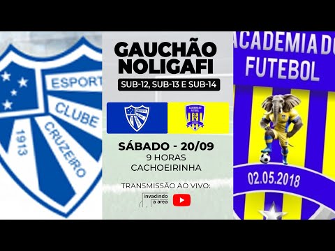 Cruzeiro x Academia do Futebol - Gauchão Noligafi Sub-12, Sub-13 e Sub-14
