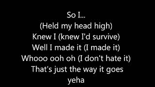 anastacia - paid my dues lyrics