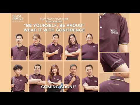 Siam Piwat Polo Shirt – New Designs! "Be a Visionary, Be Proud!"
