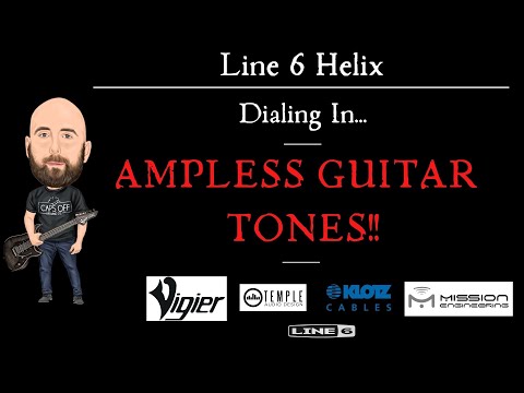 Dialing In... AMPLESS HELIX GUITAR TONES! | Helix, HX Stomp, PodGo