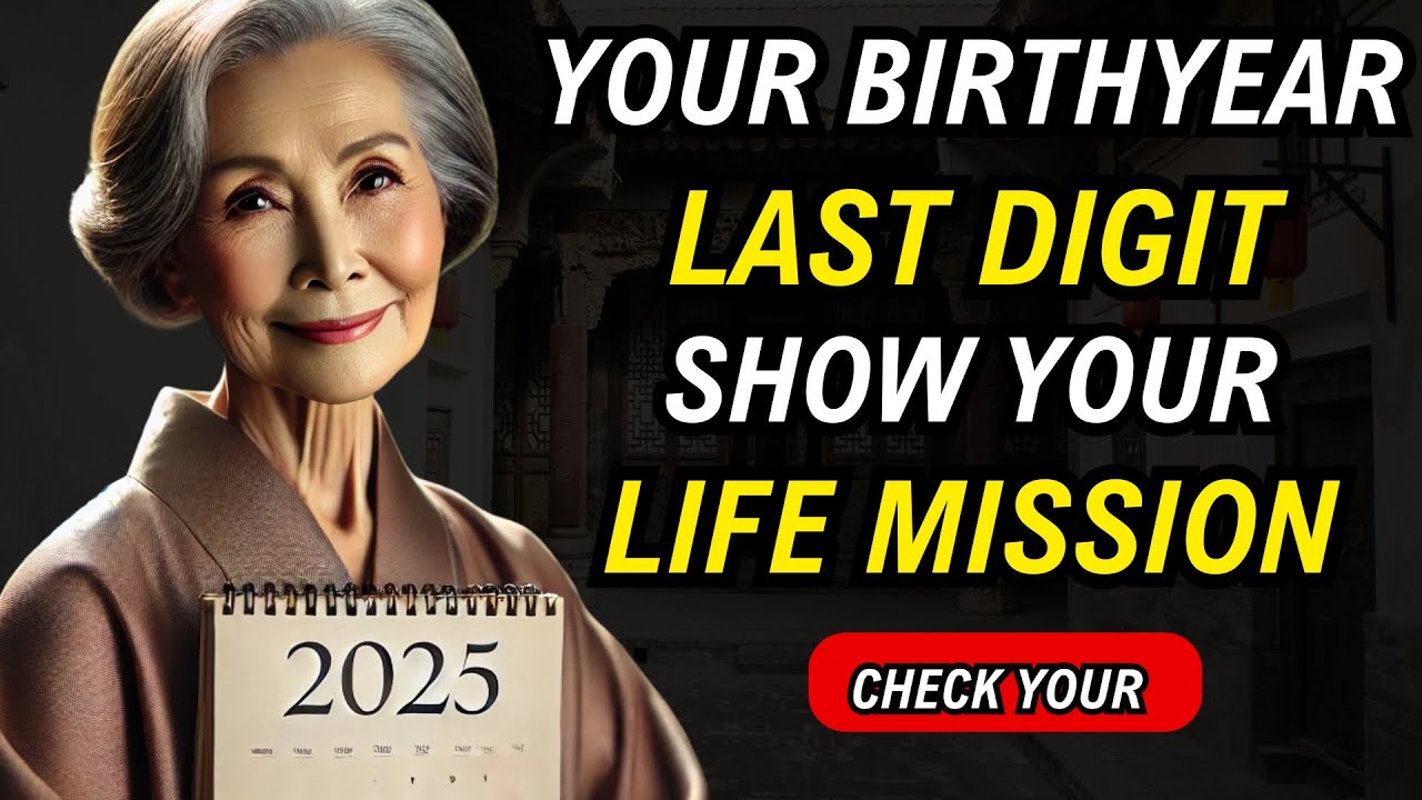 What The Last Digit of Your Birth Year Says about your Life's Mission | Ancient Wisdom