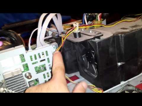 DLP chip replacement on Samsung TV issue with white dots