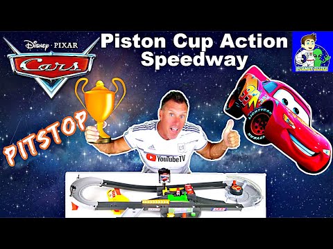 Disney Pixar Cars Piston Cup Action Speedway