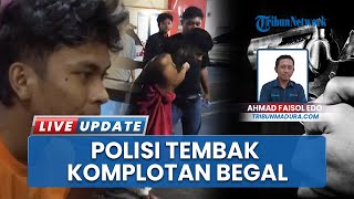 Polisi Tembak Komplotan Begal Mahasiswi di Bangkalan, Bawa Celurit & Beraksi di 5 TKP