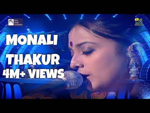 Tumi Robe Nirobe | Bengali Song by Monali Thakur | Rabindra Sangeet
