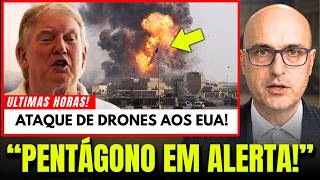 URGENTE: Pentágono Entra em Alerta Máximo Após Ataque de Drones Contra Base dos EUA no Iraque