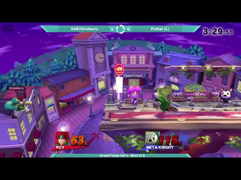 Sink or Swim 50 Grand Finals - SAK|Stroder (Roy) vs Potter (Meta Knight/Fox)