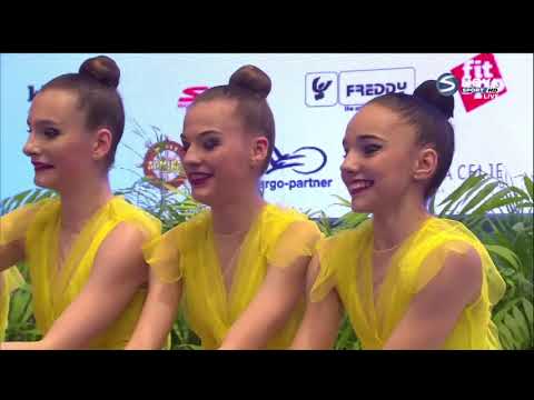 HUNGARY 5 Ribbons Qualifications European Championships Varna 2021