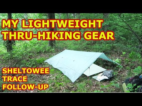 Lightweight Thru-Hiking Gear: Backpacking Tarp Set-Up with ZPacks Arc Blast
