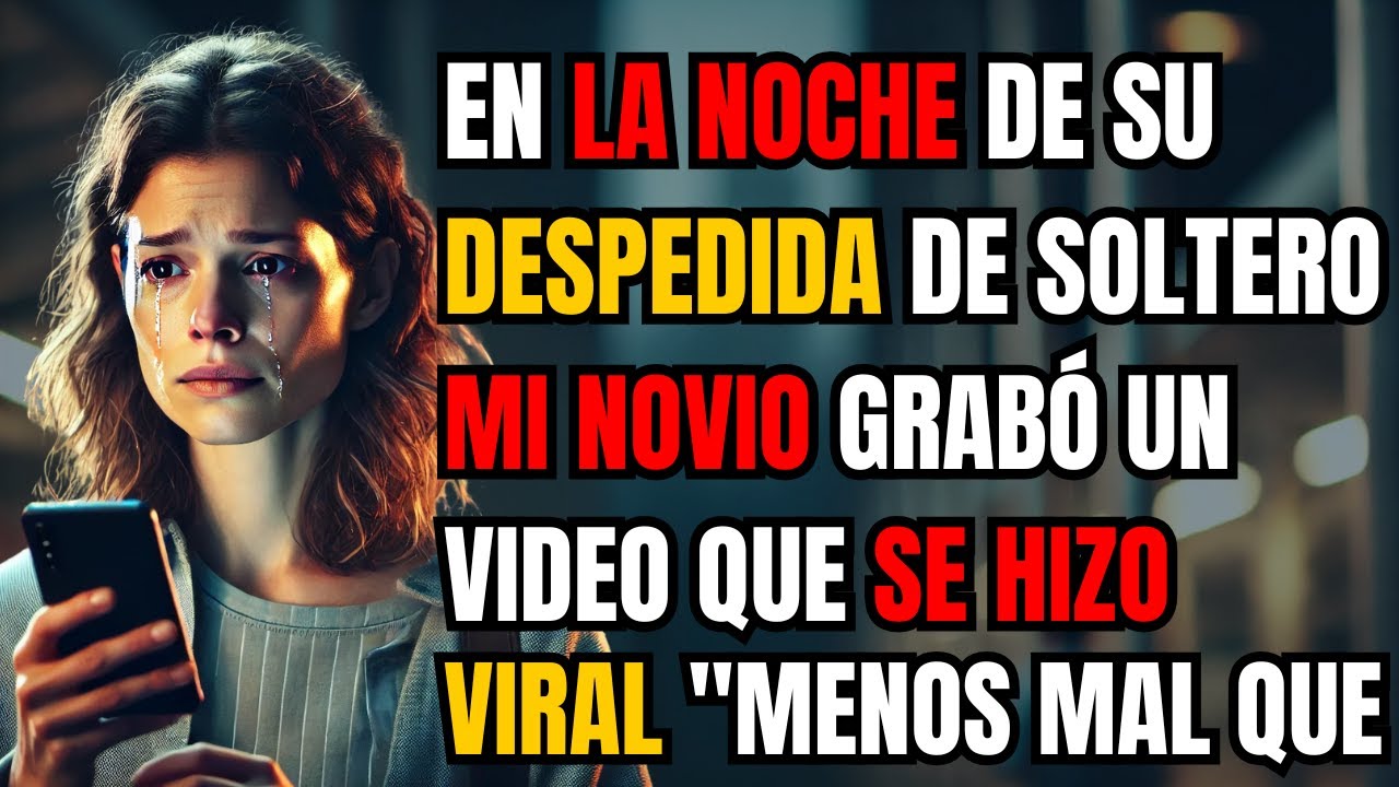 EN LA NOCHE DE SU DESPEDIDA DE SOLTERO, MI NOVIO GRABÓ UN VIDEO QUE SE HIZO VIRAL: "MENOS MAL QUE...