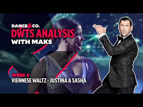 DWTS MAKS ANALYSIS: Week 6 - Justina Machado & Sasha Farber's Viennese Waltz