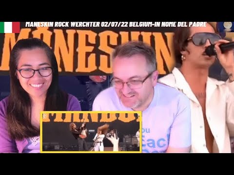 🇩🇰NielsensTV REACTS TO 🇮🇹Måneskin Rock Werchter 02/07/22 Belgium-In nome del Padre😱