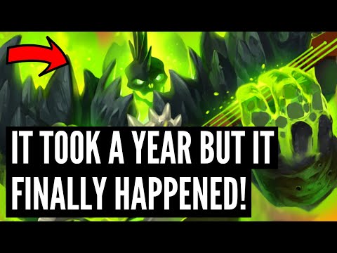 It took almost a YEAR for this to FINALLY happen in Hearthstone