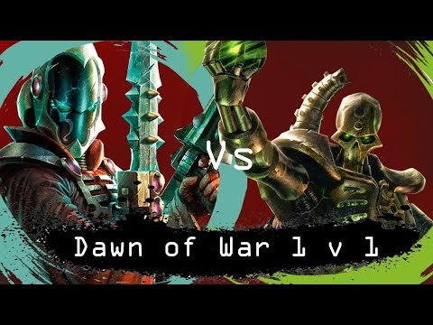 Dawn of War  Soulstorm 1 v 1 Eldar (Seer_Council) vs Necrons (Den_Superman_)